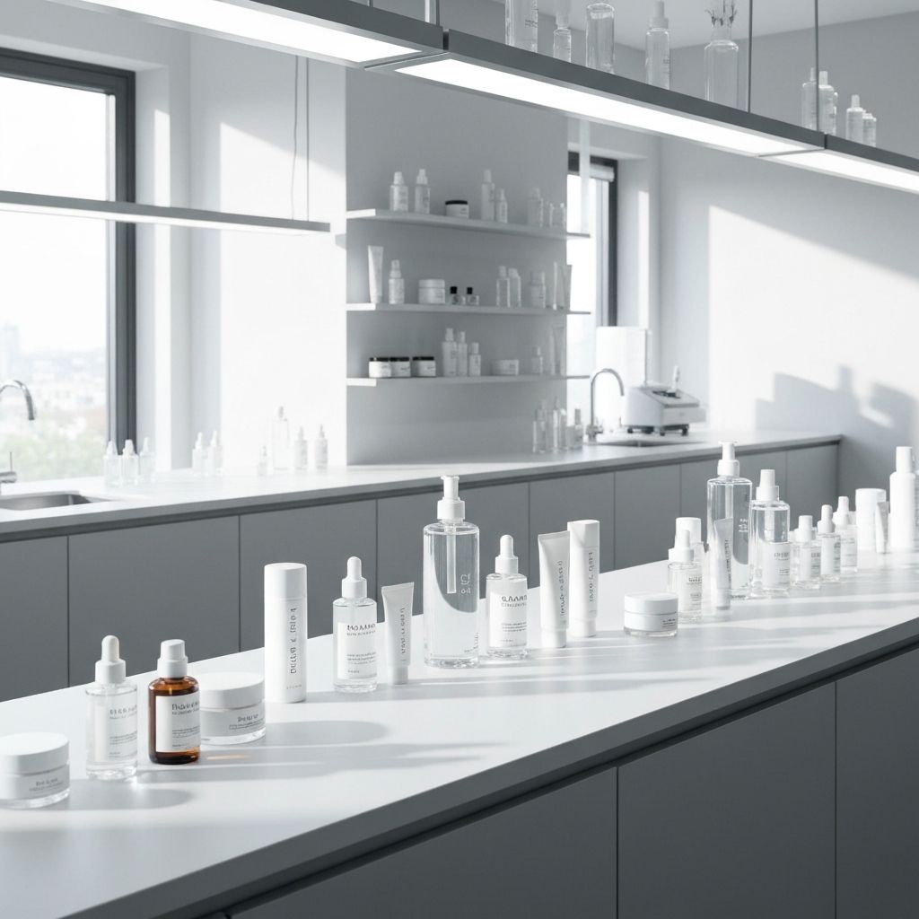 Skincare laboratory